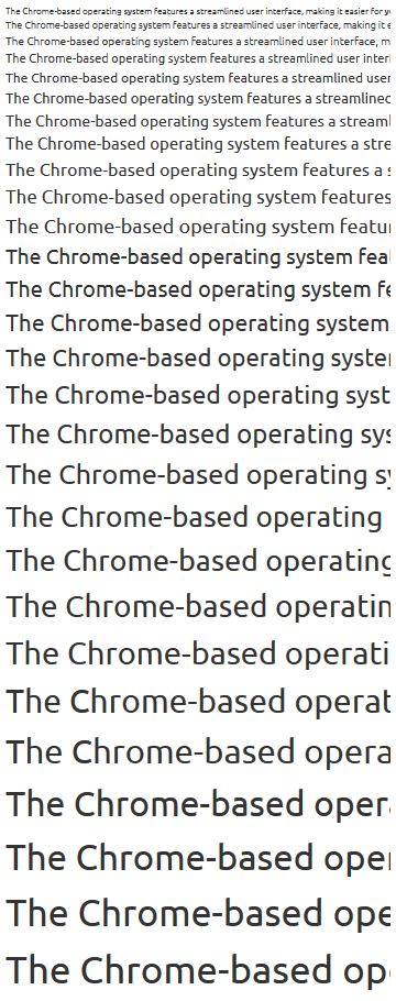 Ubuntu Regular, Windows DirectWrite ClearType,
                      original hinting